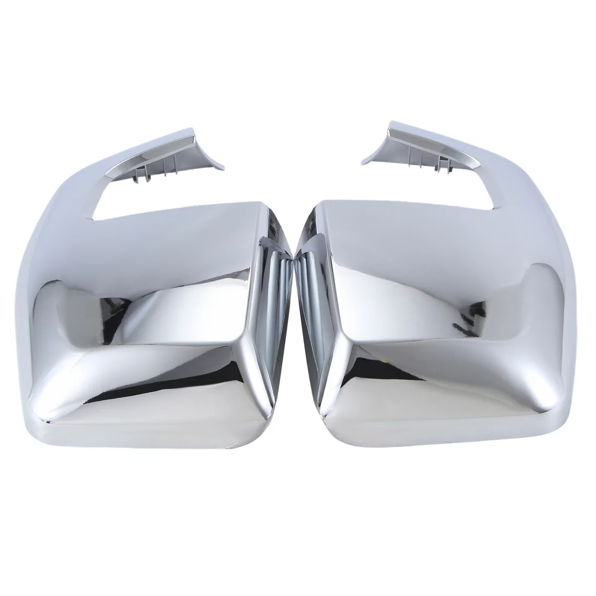 NNR-For Transit Custom Left & Right Side Painted Wing Mirror Cover Rear View Mirror Cover Silver 2064129 1809084