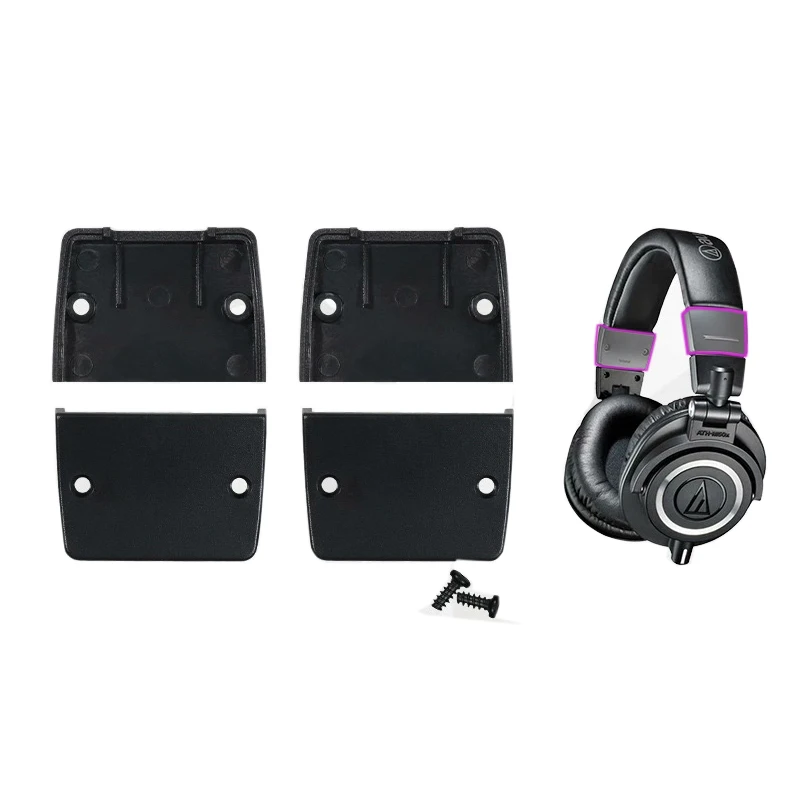 Una nuova fascia di ricambio con chiusura in plastica per cuffie Audio Technica ATH M50X, M40X, M30X, M20X