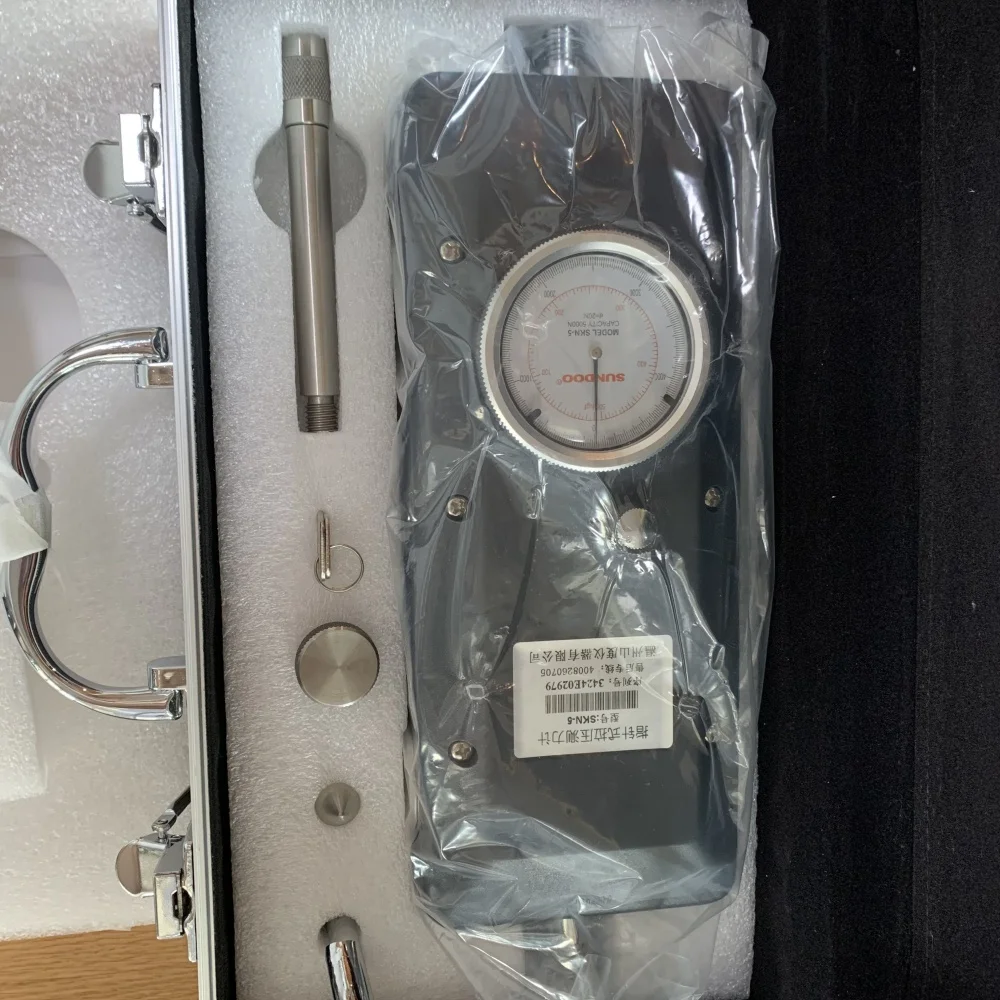 

Brand New Push-Pull Force Gauge Large Range Dial Type SUNDOO SKN-1000N~5KN Pointer