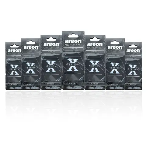 areon5/20pcs cool ice Scent Car Air Freshener, Natural Tea-Scented Paper, Car-Mounted Hanging Type, Car Interior Accessories