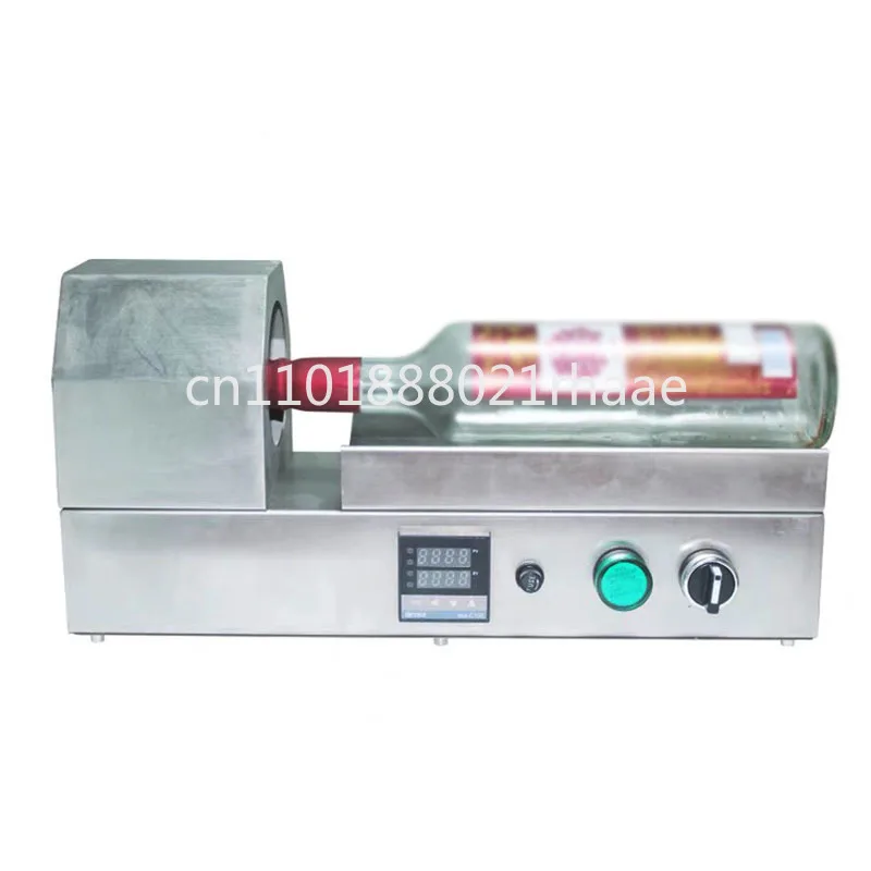 

Red wine bottle plastic cap shrinking machine bottle cap sleeve film shrinking machine wine bottle trademark shrinking machine