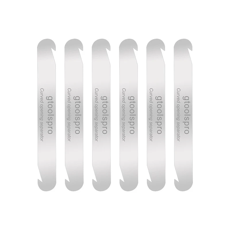 Gtoolspro G-013 Ultra-thin หน้าจอสัมผัสโค้งถอดตะขอคู่เหล็ก Prying แผ่นใบมีดไม่เป็นอันตราย LCD โทรศัพท์เปิดเครื่องมือ