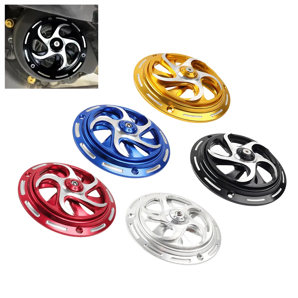 Aluminum Motorcycle Engine Radiator Guard Rotating Cooling Fan Cover For Vespa Sprint Primavera 150 2013-2023