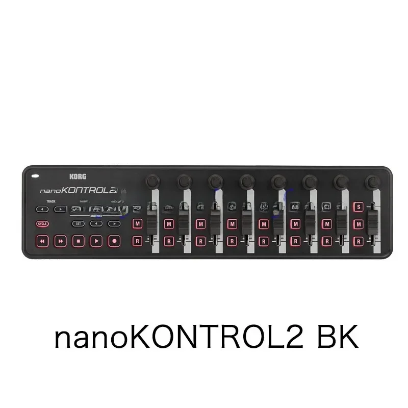 

FOR KORG Nano Kontrol2 Portable MIDI Controller Keyboard, Each channels has a knob, fader, and 3 switches assigned to pan,