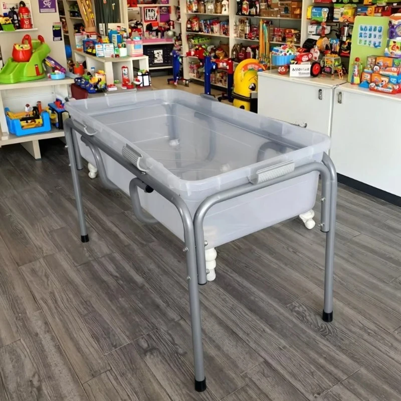 

Уличный металлический стол-игровой комплекс для песка и воды для детей: для приключенческих парков, детских садов, садов, школ и дошкольных учреждений