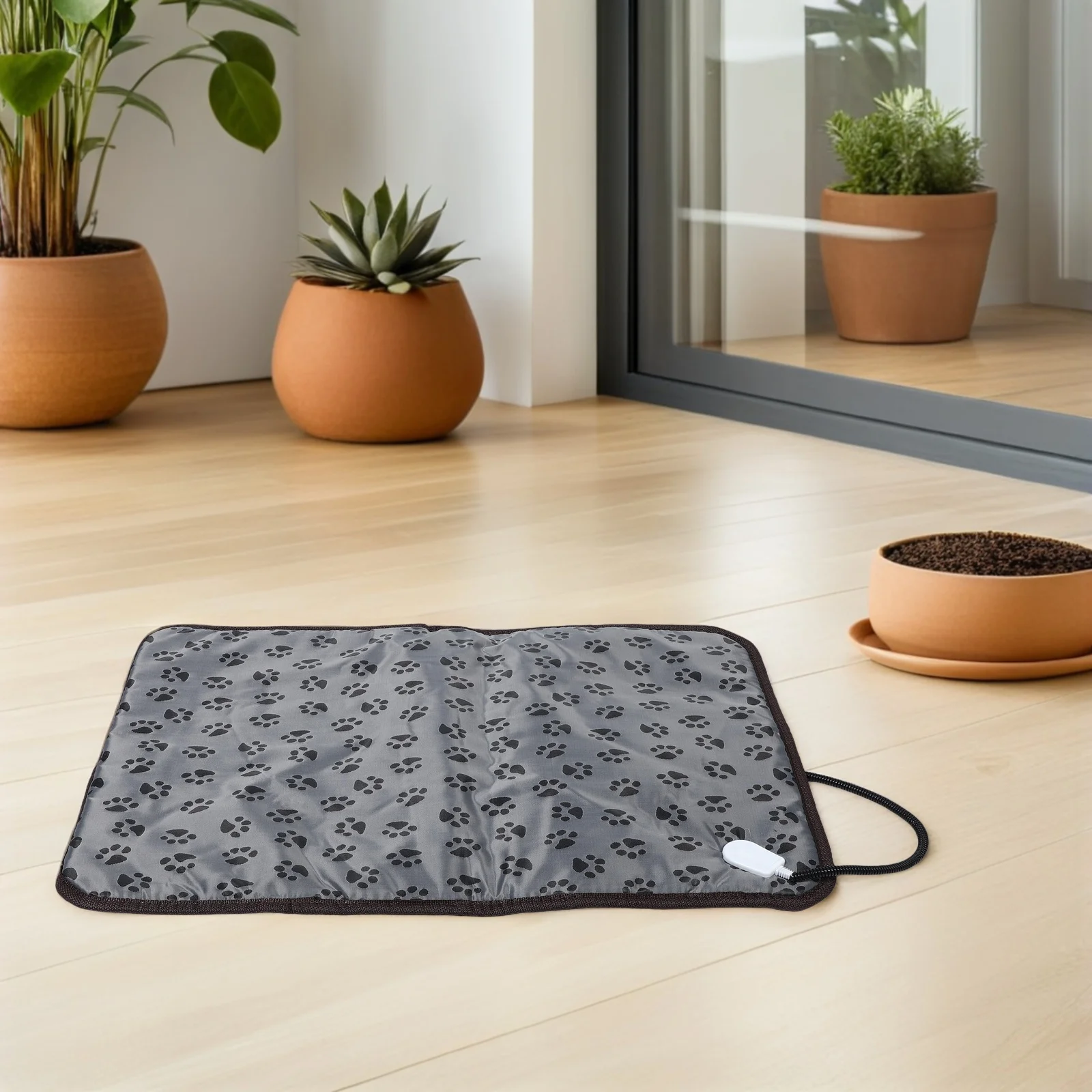 

Pet Heating Pad Electric Waterproof Warm Mat for Small Animals Kittens Puppies Reptiles Adjustable Temperature Lightweight Bed