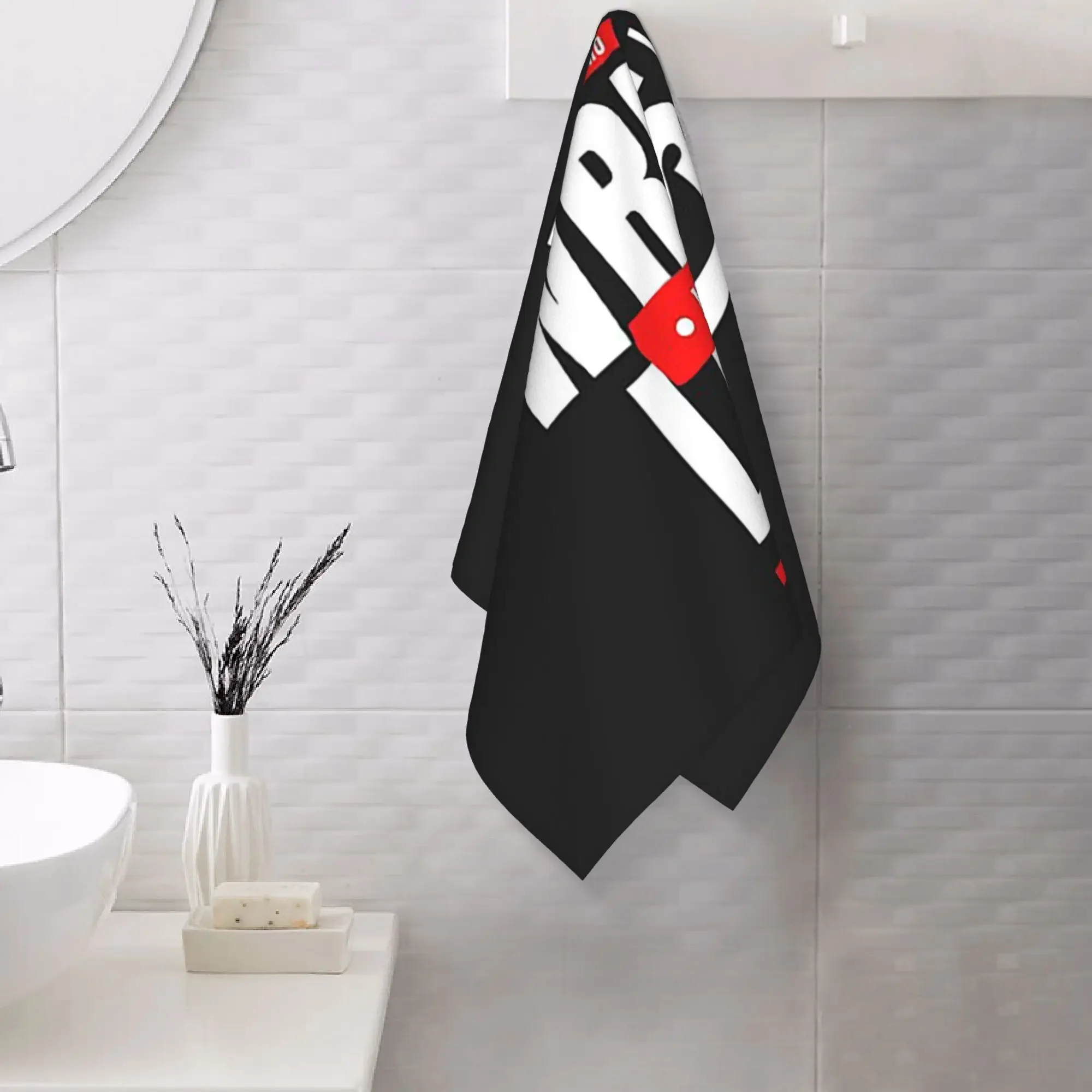 Custom Pro wrestling vibes Soft Face Towel Quick Dry Pool Bath Cotton Towels Breathable
