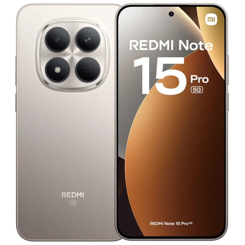Xiaomi Redmi Note 15 Pro 5G 8GB 256GB 12GB 512GB 6,83 inch 1.5K AMOLED scherm MTK Dimensity 7400-Ultra 200MP camera 6580mAh batterij