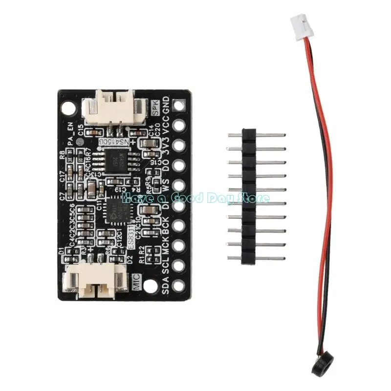 462D Sound Module ES8311+NS4150B 3W Amplifier 10Pin 2.54Mm I2S I2C Onboard Microphone Development Board Replacement