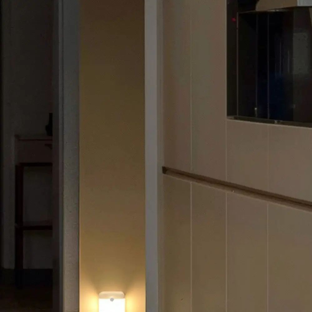 Rechargeable Motion Sensor LED Wall Light Magnetic Lamp For Bedroom Corridor Stairs Wireless Auto Induction Safety Lighting