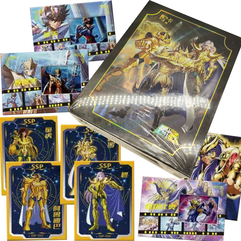 

Saint Seiya Collection Cards Saori Kido Hyoga Shiryu Anime Exquisite and High-quality Character Film Cards Gifts for Children