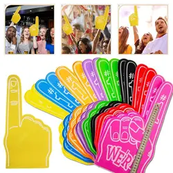 1 pz EVA Giant Foam Finger Cheerleading inspirational Foam tifo per le mani atmosfera tifo evento guanti in schiuma di grandi dimensioni