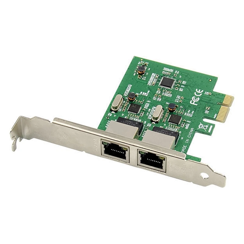 2 RJ45 Port Pcie X1 Dual Gigabit Realtek 8111F + Chipset Chipset Filter PCI-E komputer Lan kartu jaringan suku cadang 1000M