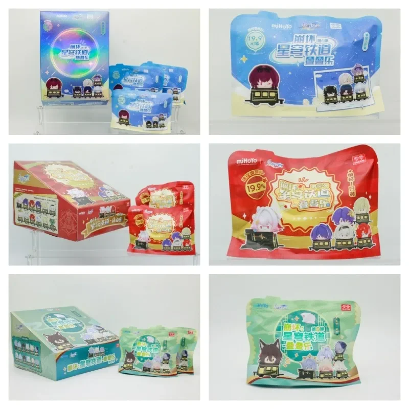 Honka Star Rail Stacking March Blind Bag Mystery Blind Box Spielzeug Acheron Firefly Aventurin Puppe Modell Spielzeug Kinder Geschenke