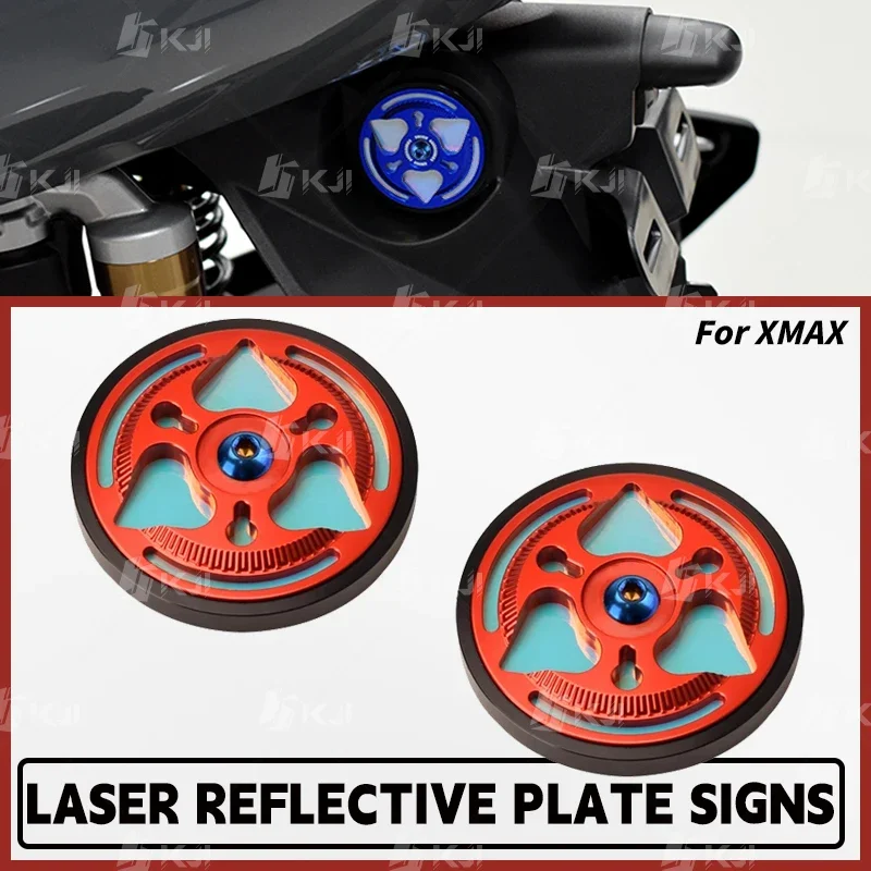 

For Yamaha XMAX 300/250/125/400/TECH MAX Reflectors Fender Mudguard Reflective Warning Sticker Accessories Parts