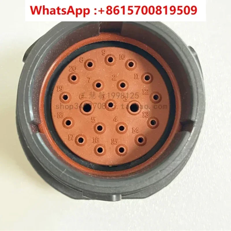 

HDP24-18-20PN DEUTSCH Circular Automotive Connector 20P Pin Plug Male Terminal Sheath