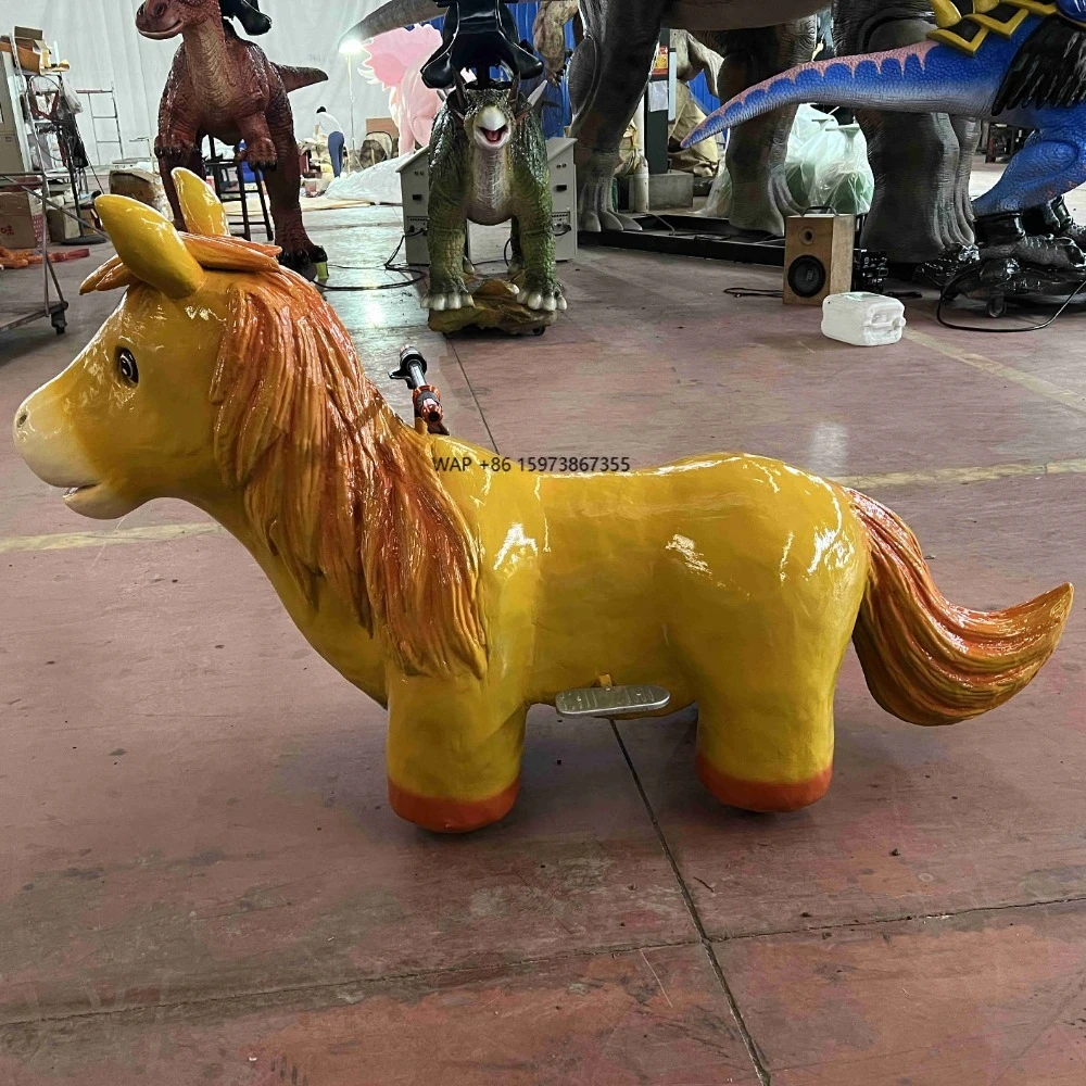 High quality life size horse riding emulator for amusement parks and schools