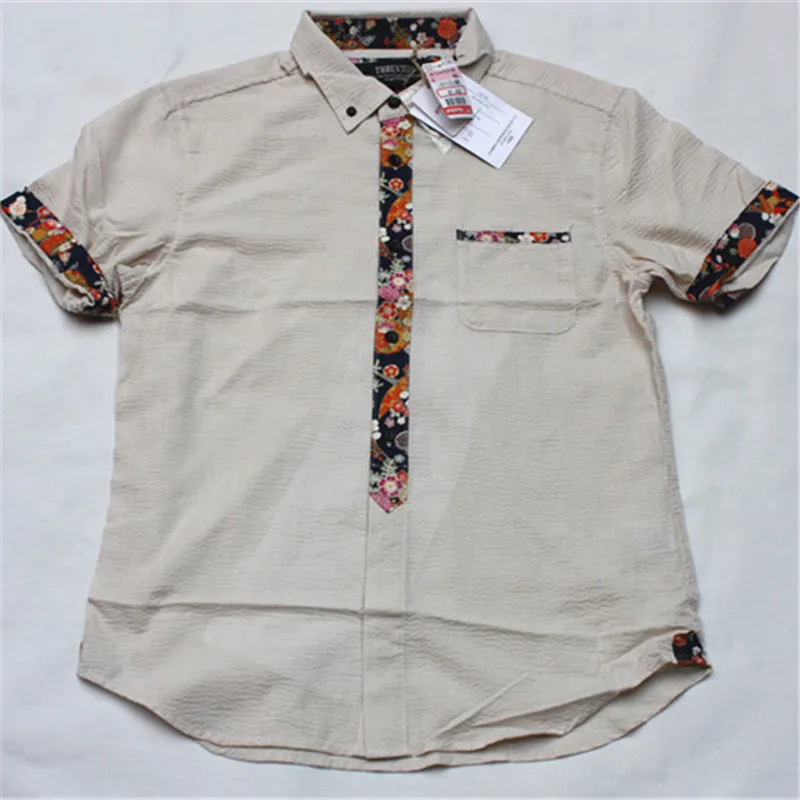 

Мужская футболка Slim Fit с цветочным принтом, модная уличная одежда, новинка лета, городской стиль, с воротником-стойкой