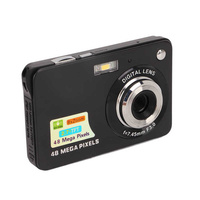Portable 48 Million Pixels Camera 8x Zoom 2.7-inch LCD Display 48MP Shockproof Mini Camera Self-Shooting Video Camera
