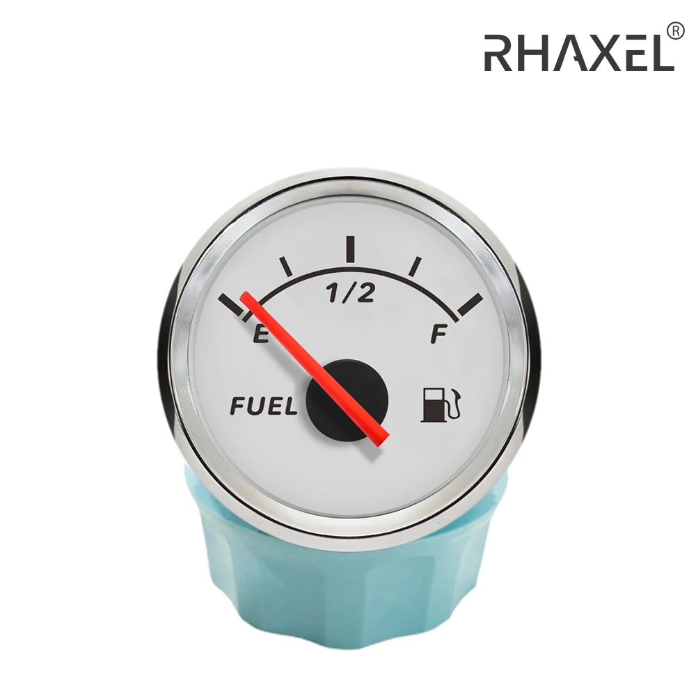 RHAXEL Waterproof Fuel Level Meter 0-190ohm 240-33ohm Signal with Red Backlight 9-32V Level Sensor 335mm 350mm 385mm 400mm 450mm