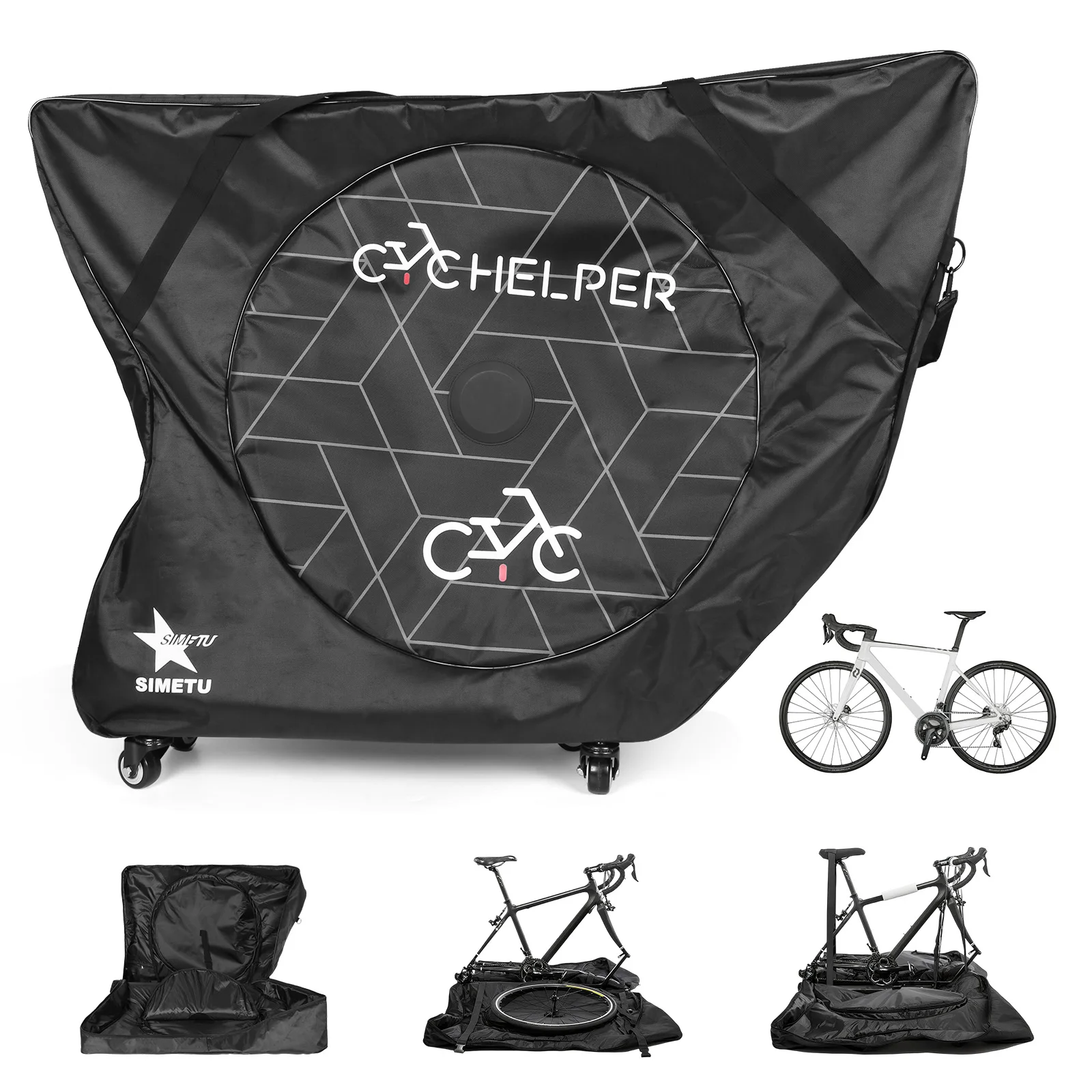

Bicycle Carrying Bag For MTB Road Bike Portable Storage Bag Travel Shoulder Bag Car Trunk Bag Bike Accessories