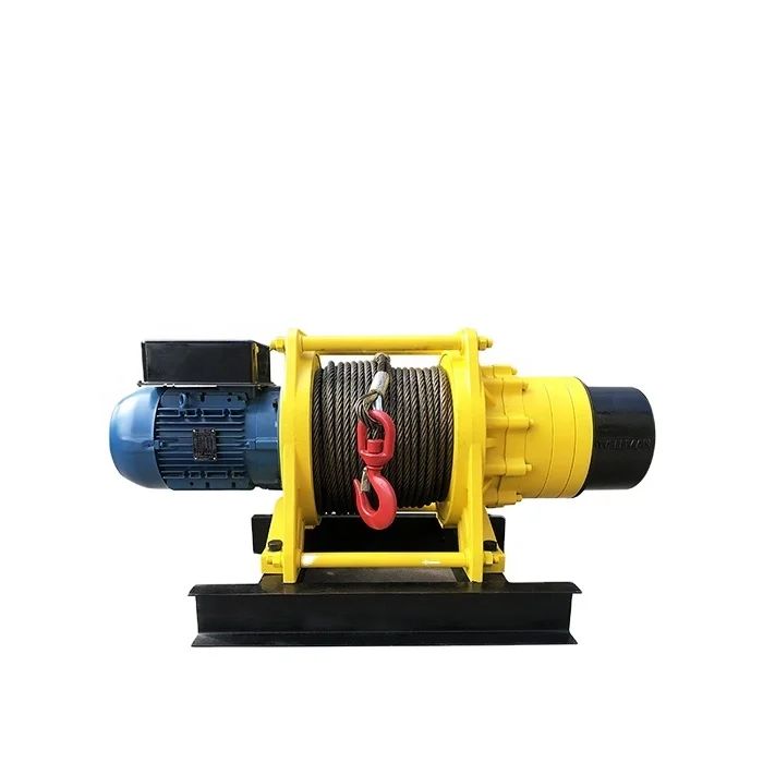 

Nantong Allman Industry Co.Ltd Winches AMW 750kg 60M Hoist Construction 500kg Building Motorized Electric Winch