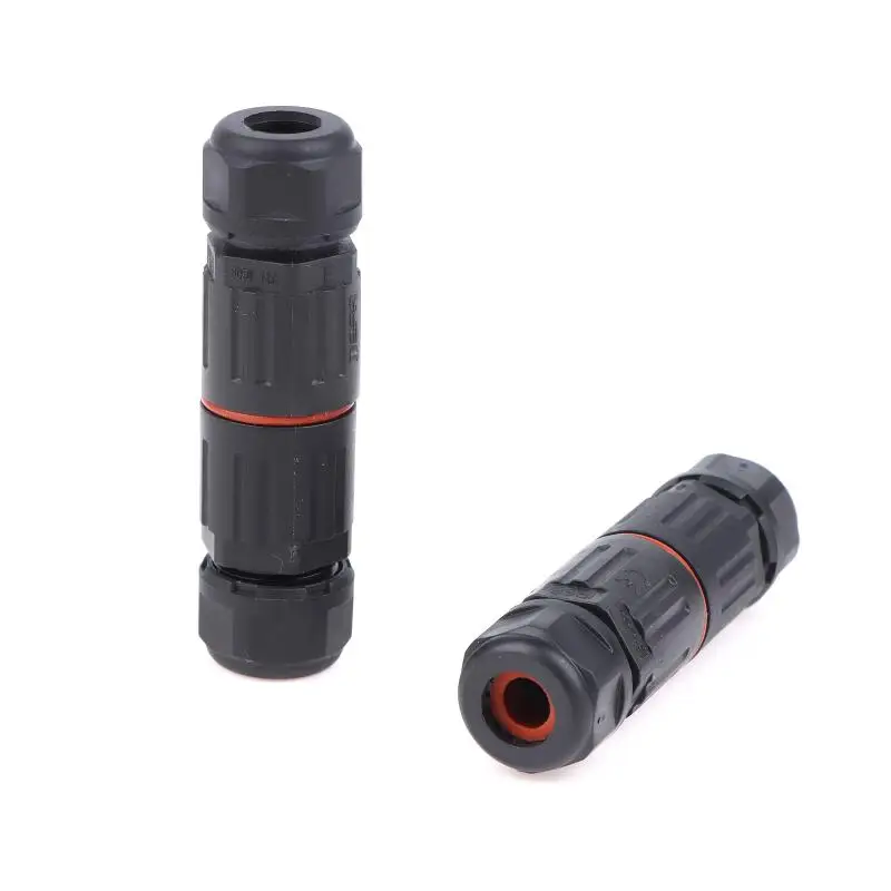 ~IP68 Cable Connector Electrical Terminal Wire Adapter CDF-M3 2/3 Core Straight Through Connector Outdoor Waterproof Joint