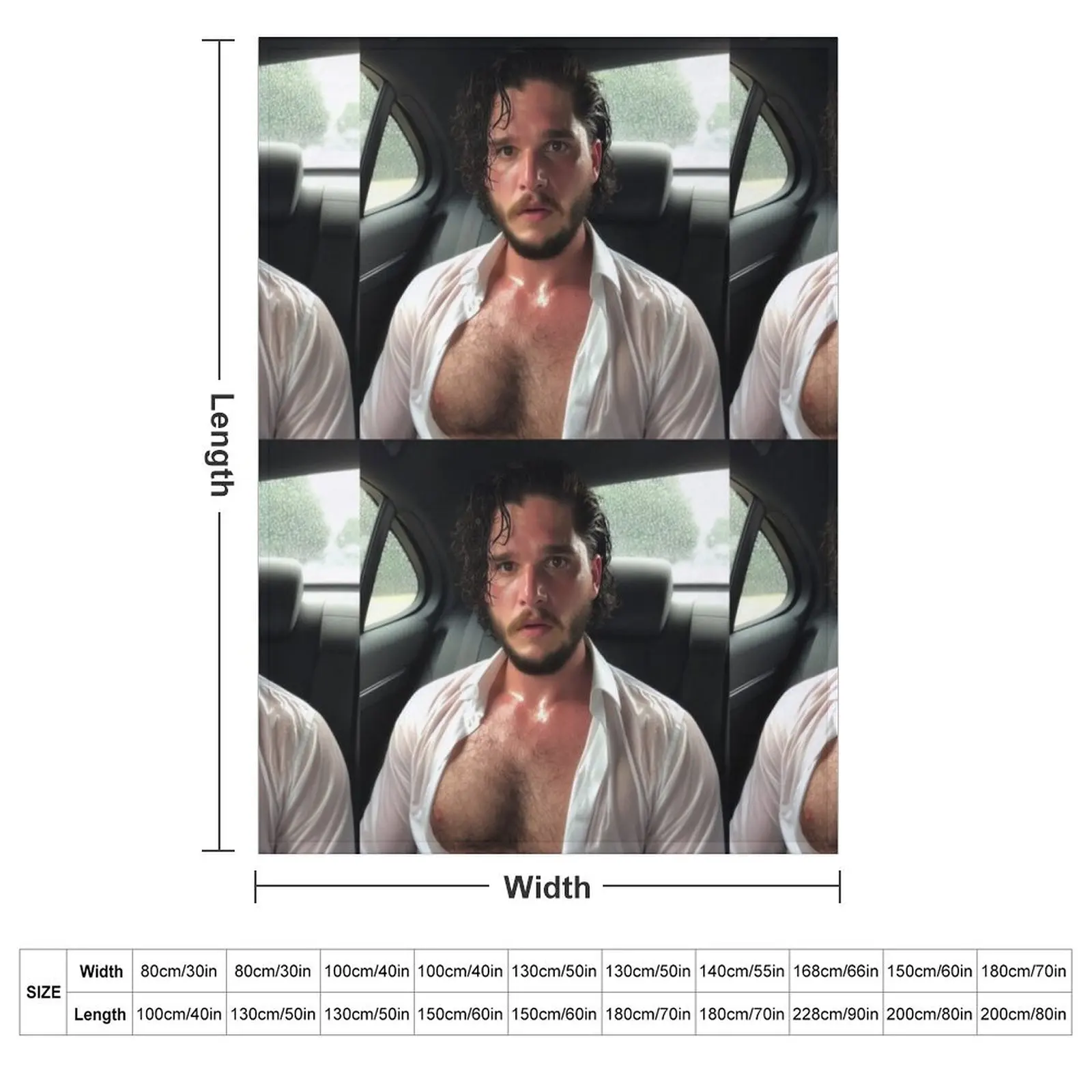 kit harington Throw Blanket blankets ands Retros For Decorative Sofa Blankets