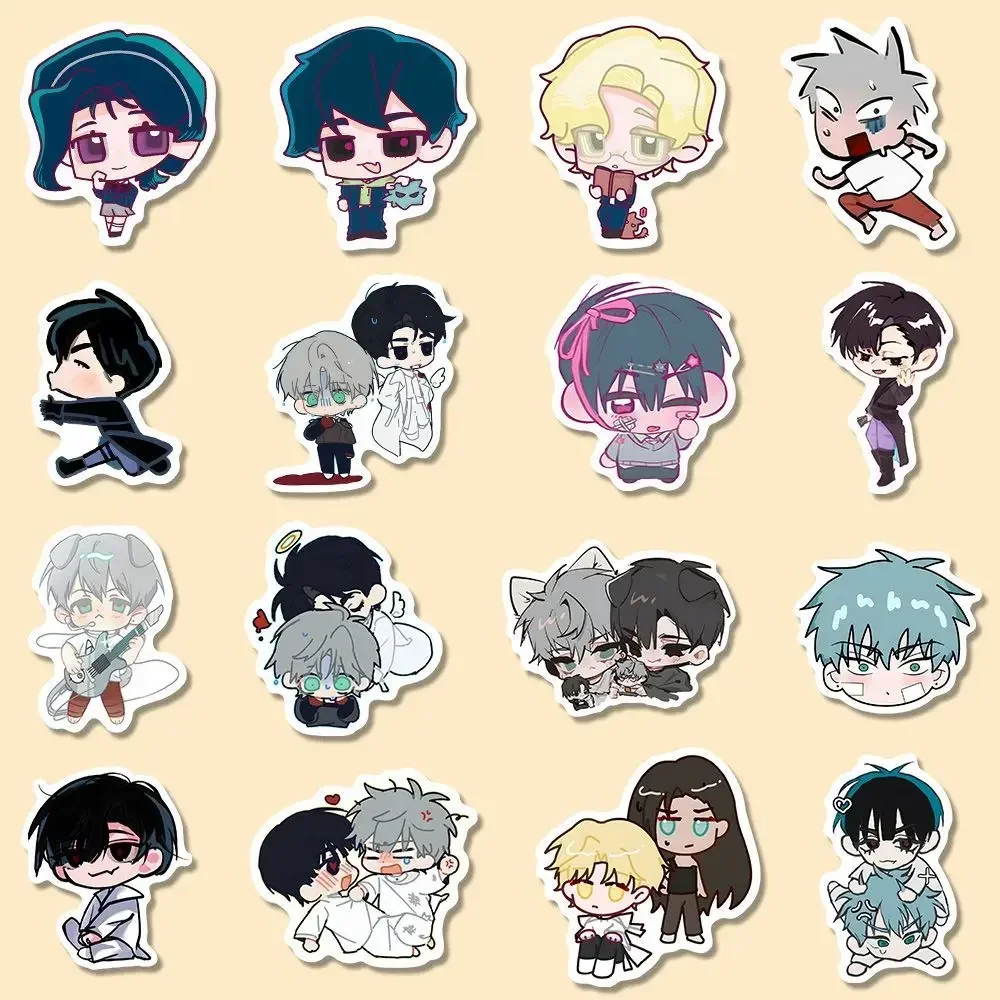 56 エイリアンステージアニメーションステッカー漫画落書きステッカーヘルメットスケートボードラップトップオートバイステッカー装飾