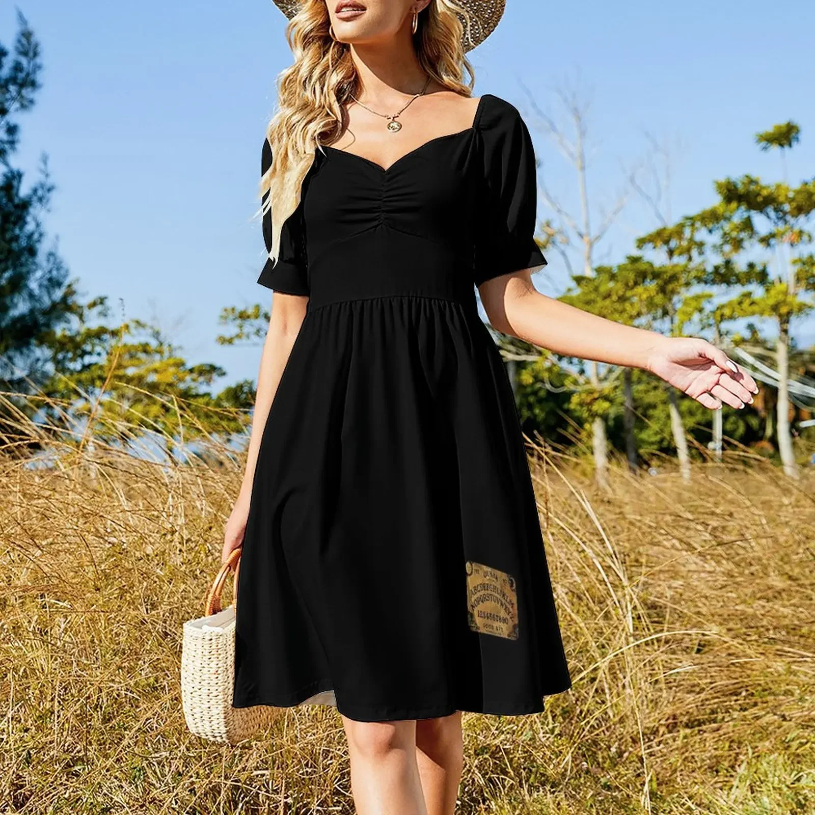 quija board, evil, occult, landohhhh Short-Sleeved Dress Dresses for wedding party women dress