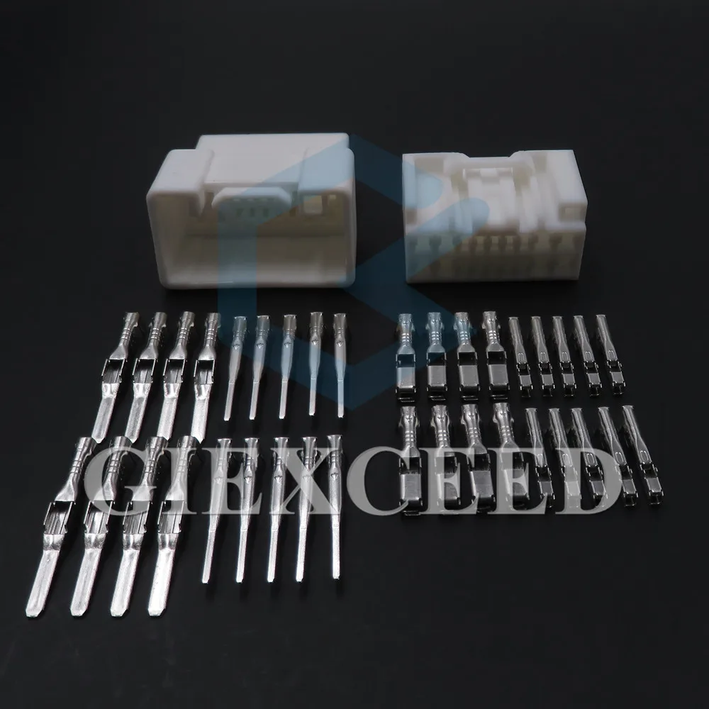 

18-контактный разъем переменного тока в сборе, автомобильный пластиковый корпус, разъем жгута проводов автомобиля