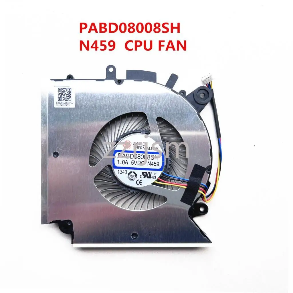 New Original For MSI 1581 GF66 GL66 CPU GPU Cooling FAN N459 PABD08008SH N460 PABD06015SL 100% Tested Fast Ship