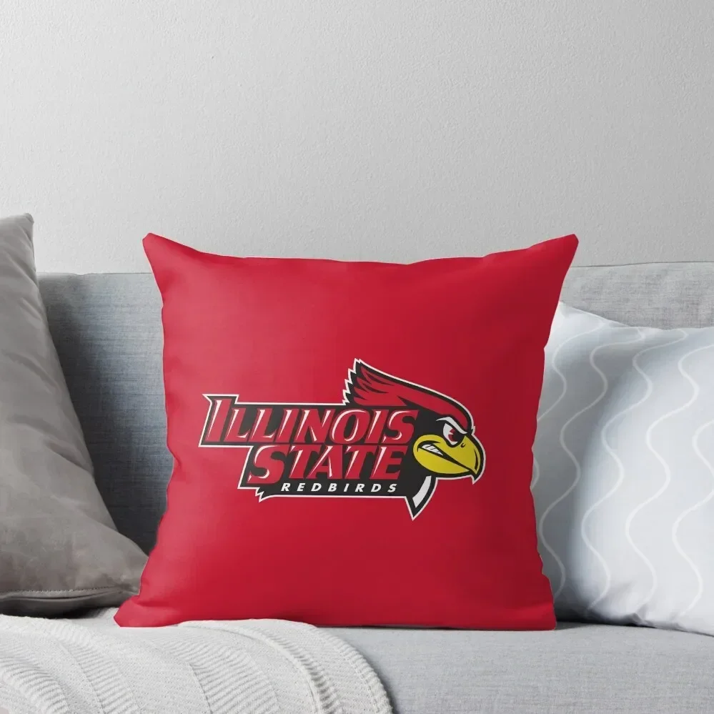 

the Redbirds Illinois State-icon Throw Pillow Christmas Pillows Christmas Covers For Cushions pillow