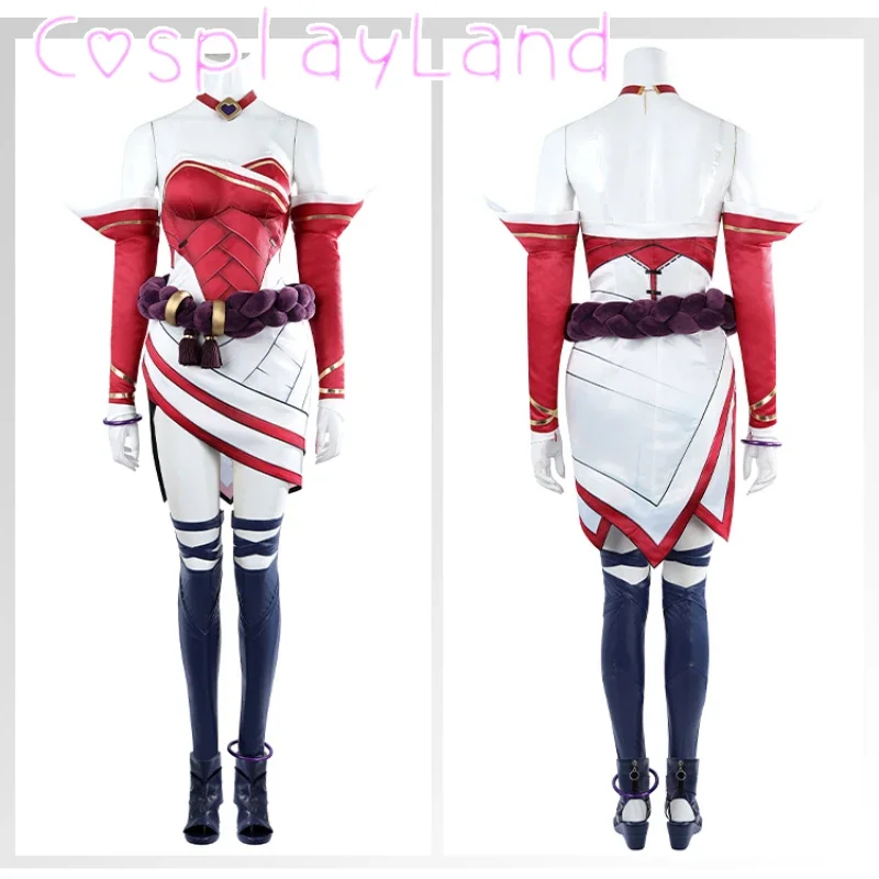 

Game 2XKO Ahri Cosplay Costume LOL Ahri Costumes Dress Accessories Outfit Halloween Christmas New Year Sexy Suit Custom Size