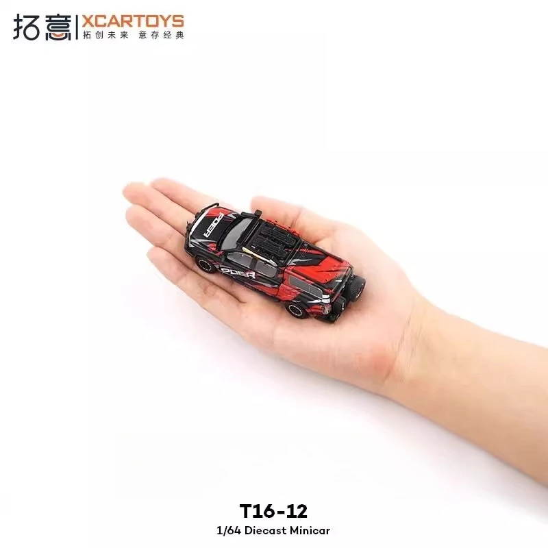 XCARTOYS 1/64 T16-12 Veicolo a motore in lega Pressofuso in metallo Bambini Regalo di Natale Giocattoli per ragazzi Regalo di compleanno Decorazioni da collezione per adulti