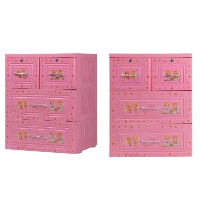 Baby 3-layer chest of drawers Compact and cute storage for nurseries, children's rooms, and family organizations