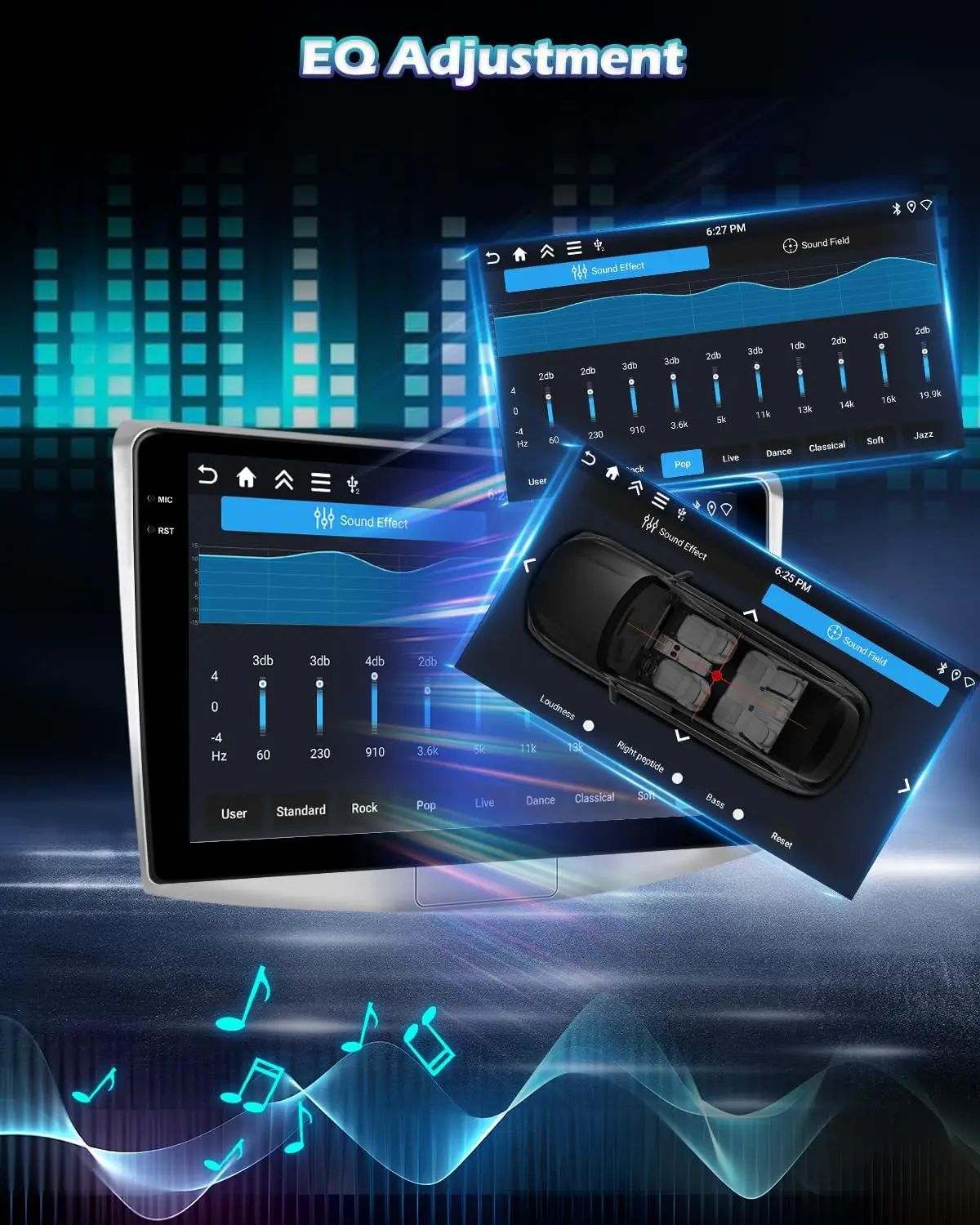 ستيريو سيارة 10 بوصة لسيارة VW Passat B6 B7/Magotan CC 2010-2015 - Android 15، 4G+64GB، CarPlay/Android Auto اللاسلكي، WiFi 5 جيجا هرتز، GPS