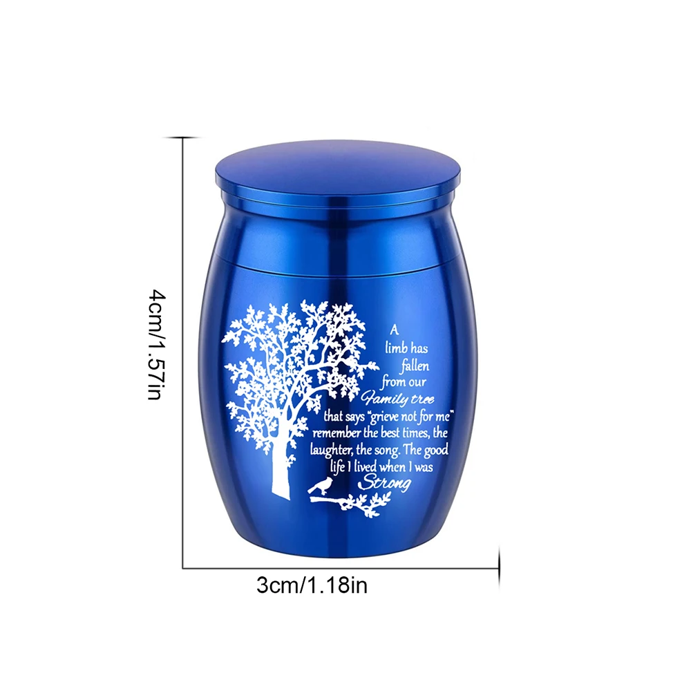 Small Keepsake Urn for Human Ashes Tree of Life Cremation Urns Ashes Keepsake Funeral Urn for Human/Pet Ashes Memorial Holder