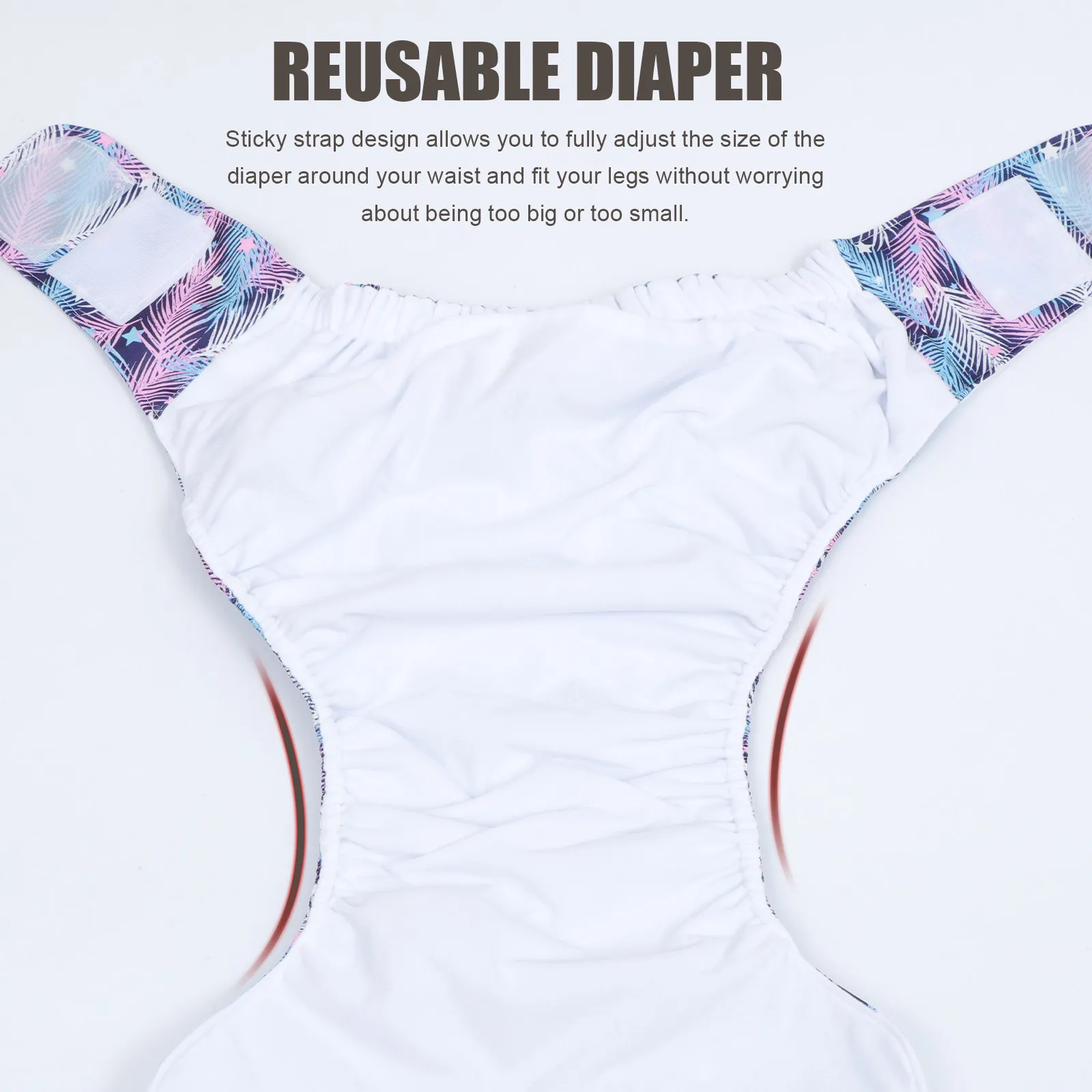 1pc-practical-washable-adult-diaper-reusable-breathable-anti-leak-cloth-nappy-incontinence-panty-sticky-strap
