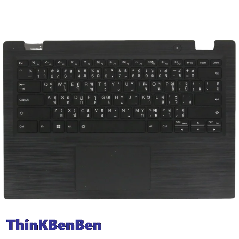 

TH Тайский черный верхний чехол для клавиатуры, упор для рук, чехол для Lenovo 14W 5CB0S95275