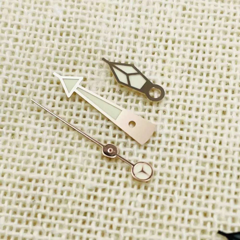 ساعة يد حركة مع مضيئة باللون الأخضر مناسبة لساعة حركة NH35 NH36 أجزاء إصلاح تناسب مؤشر الغوص المعدل NH36