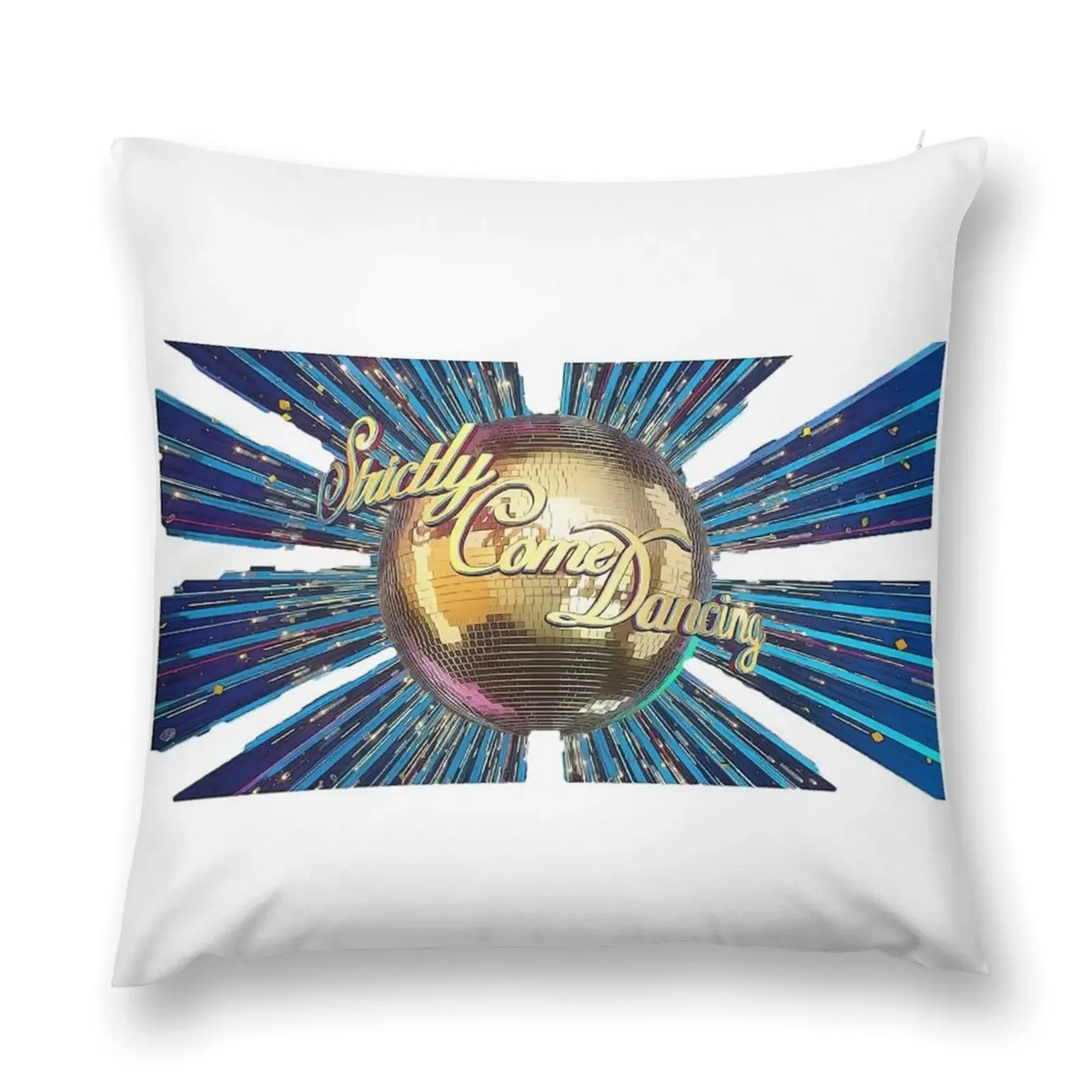 Strictly Glitterball Throw Pillow luxury throw pillow covers Christmas Pillow Cases