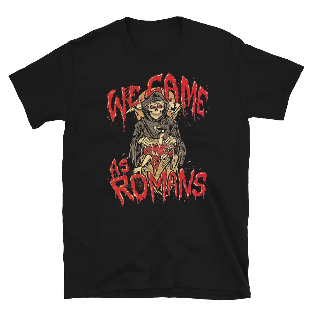 WE CAME AS ROMANS Reaper Emo Post-Hardcore Band T-Shirt