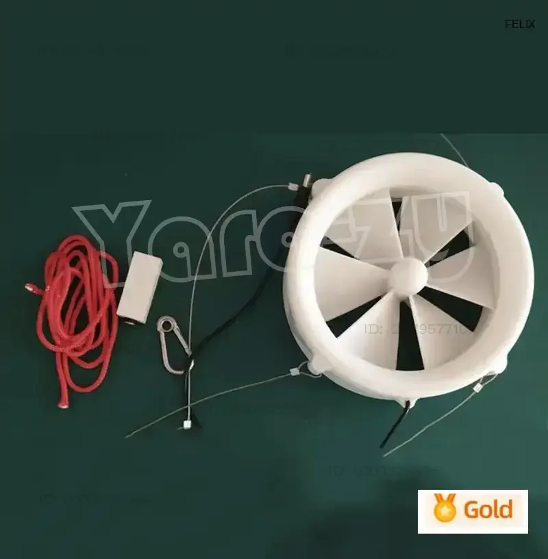 12V Dual-Purpose Turbine Generator Outdoor Generator Usb Charger Wind Power Water Manual Household Manual Household