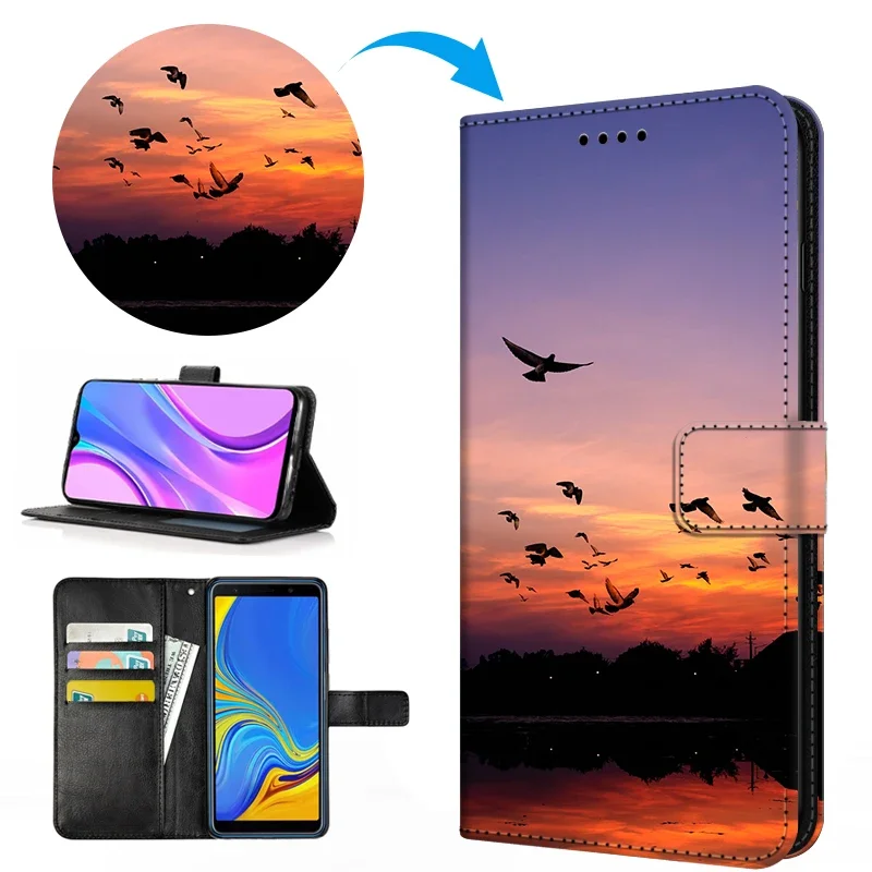 حافظة جلدية قابلة للطي ذاتية الصنع لهاتف IQOO Neo 10 Pro plus غطاء حماية للبطاقة لهاتف IQOO Neo10 Pro + محفظة صور شخصية مخصصة كابا