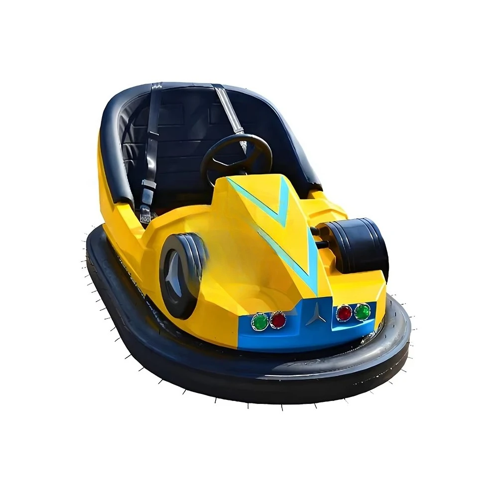 High Quality Colorful Electric Bumper Cars for Indoor/Outdoor Amusement Parks Kids & Adults Remote Control 2 Persons/Car