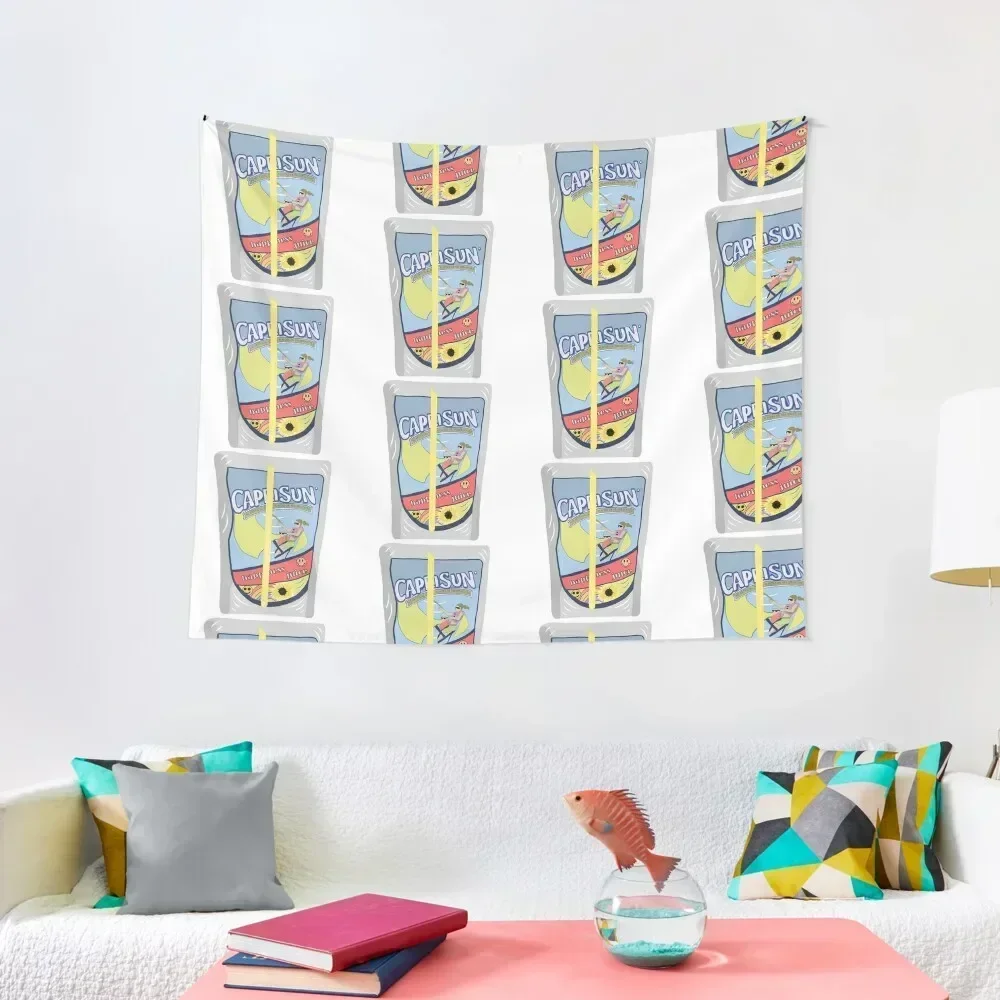 

cute capri sun Tapestry Decoration For Bedroom Mushroom Room Decorator Kawaii Room Decor Tapestry