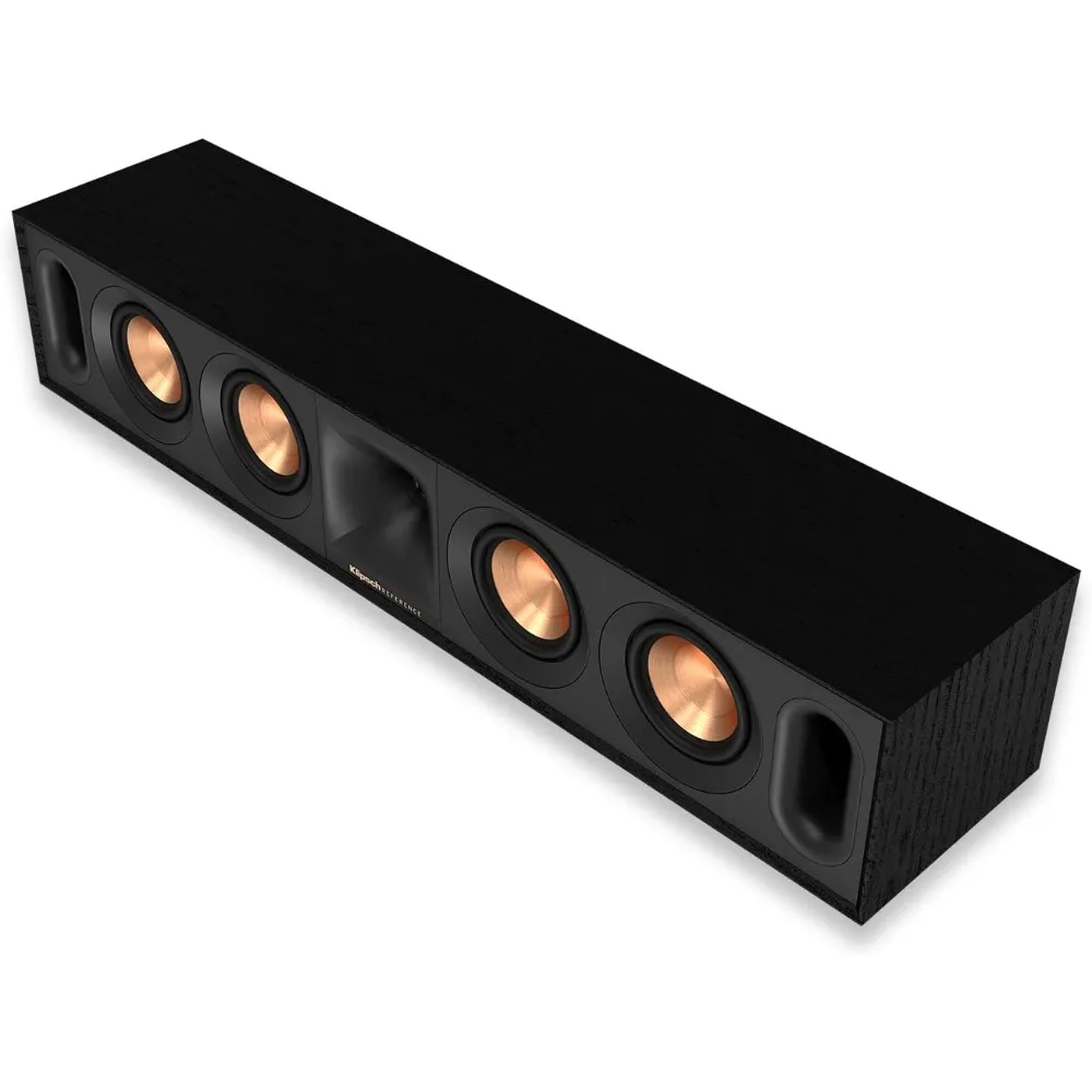 

Reference Next-Generation R-30C Horn-Loaded Center Channel Speakers for Crystal-Clear Home Theater Dialogue in Black