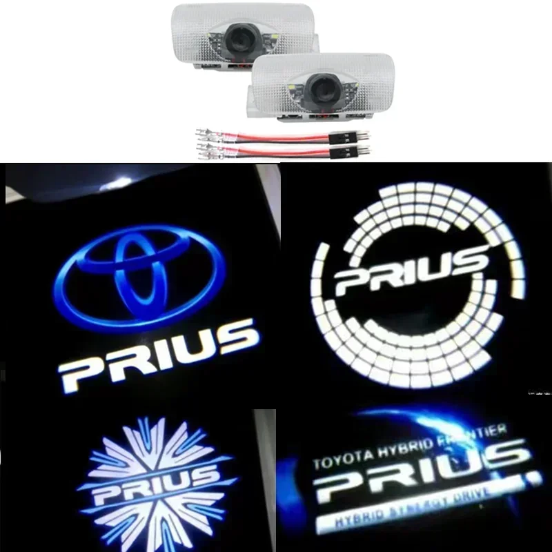 

2026 Новый для Toyota 2 шт. светодиодный лазерный проектор двери автомобиля для Toyota Prius 20 30 50 XW20 XW30 XW50 2016 2017 2018 2019 2020 2021 202