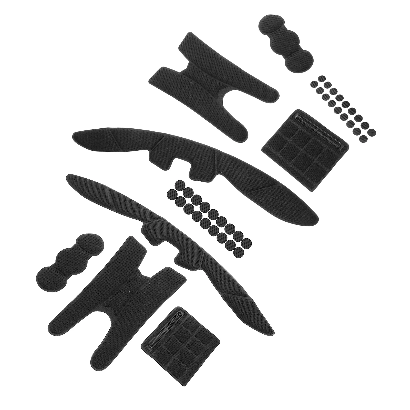 

2 комплекта улучшенных наборов защитных накладок: дышащие противоударные губчатые накладки для горных и мотоциклетных велосипедов - впитывающие пот